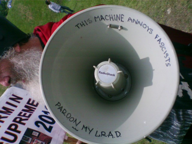Image for Vermin Supreme's megaphone