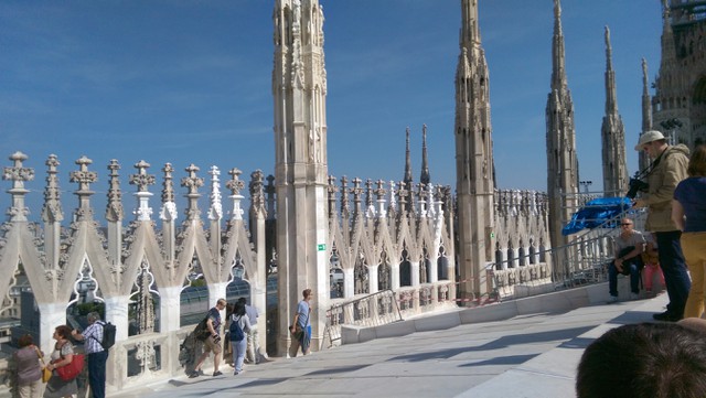 Image for Roof of Milano's Gigantic Cathedral