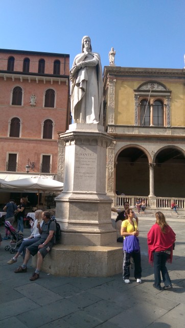 Image for Monument to Dante in Verona, Italy