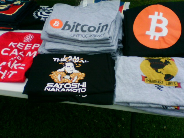 Image for Bitcoin Not Bombs/Shiny Badges shirts