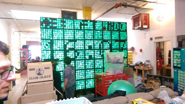 Image for LED wall at Noisebridge