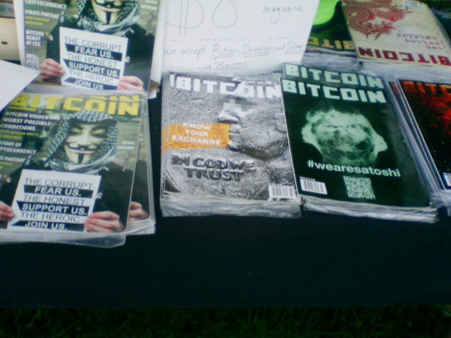 Image for Bitcoin Magazine booth